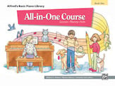 Alfred's Basic All-In-One Course piano sheet music cover